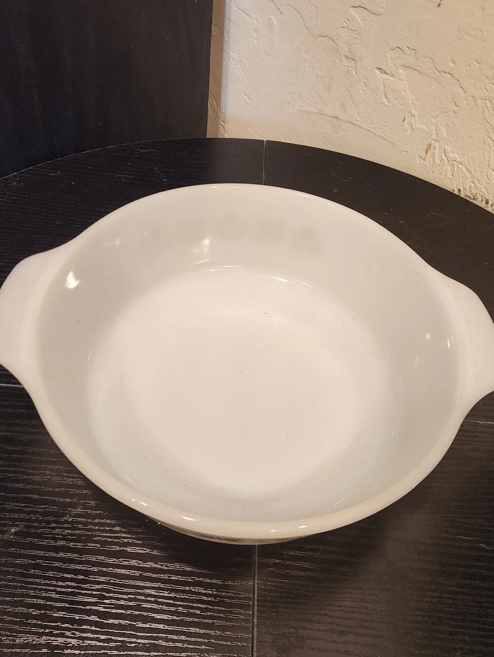 Vintage Anchor Hocking Fire King Meadow 2 Qt Casserole Dish With Matching Lid